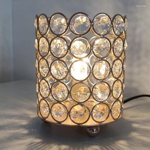 Table Lamps Crystal Modern Nordic Bedside Lamp G9 Desk For Bedroom Living Room Decoration Birthday Christmas Gift Tafellamp