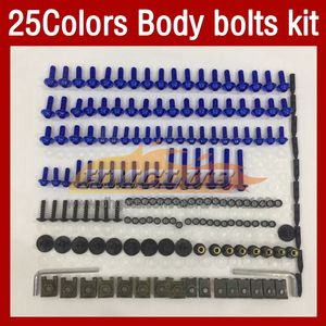 ホンダCBR600FS CBR600 CBR 600 F4I CBR600F4I 01 02 03 2001 2002 2002 2003 Moto Body Windshield Bolt Screws Nuts Nuts 268PS 268PSの完全なオートバイフェアリングボルトフルスクリューキット