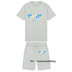 22SS Summer Trapstar Man T T CHAMLS Designers Roupa Men￧￵es Mulheres Camisetas curtas ou shorts Sport Sport T-shirt High Street Hip Hop 5 TRAPSTAR 7XRX