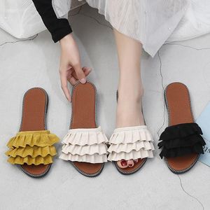 Slippers Plus Size 41 Women Casual Sexy Slides Candy Color Woman Beach Shoes Flat Slipper Flip Flops Zapatos Mujer