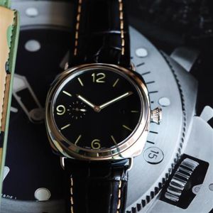 Männer Automatische Bewegung Uhren Lederband Männer Wasserdichte Armbanduhren 47mm Männer Armbanduhren237w