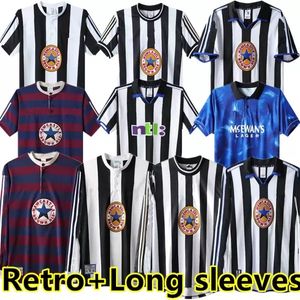 96 97 98 99 Retro Futbol Formaları NUFC SHEARER HAMANN SHEARER PINAS 1988 93 95 1997 05 06 2000 01 UNITED OWEN Klasik Erkek Futbol Forması Ginola Uzun Kollu