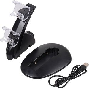 Dual Fast Charging Dock Station Stand Charger para Sony PS4/Slim/Pro Controller Chargers Docking Stations com caixa de varejo