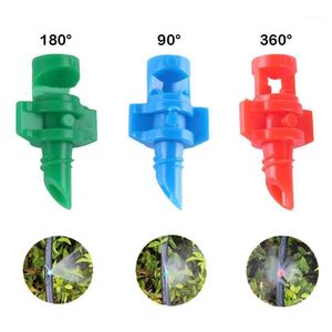 Watering Equipments 50pcs 90° 180° 360° Angle Simple Refraction Sprinkler Nozzle Head High Quality Garden Fruit Tree Irrigation Misting Nozz