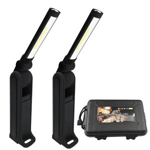 Flashlights Torches USB Rechargeable With Built-in 1500Ma Battery Portable Mini COB LED Torch Maintenance Work Light