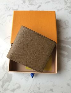 2023 designers plånböcker korthållare Frankrike Paris rutig stil lyx herr plånbok designe dam plånbok high-end lyx designer Handväska med låda