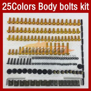 完全なオートバイフェアリングボルトDaytona675 Daytona-675 Daytona 675 09 10 11 12 2009 2010 2011 2012 Moto Body Windshield Bolt Screws Nuts 268pcs