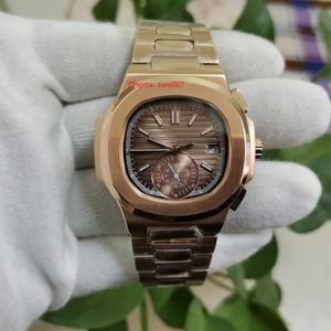 I più venduti Orologi di alta qualità Classico 40 mm Oro rosa Acciaio inossidabile Asia 2813 Movimento meccanico trasparente automatico da uomo Wa234A