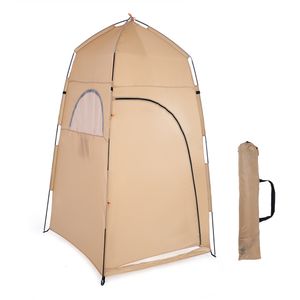 Tents and Shelters Portable Outdoor Camping Tent Shower Tent Bath Changing Fitting Room Tent Shelter Camping Beach Privacy Toilet Camping Tent 230206