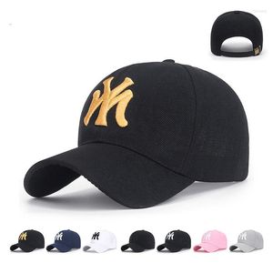 Ball Caps Casual Men's Baseball Cap Summer Street Fashion MY Wild Youth Spring And Autumn Sunshade Peaked Women Outdoor Travel