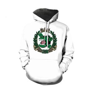 Mens Hoodies Sweatshirts Maccabi Hayfa Tshirts 3D Baskı Spor Kısa Kollu İsrail Hoodie Nefes Alabilir Üstler Giyim 230207