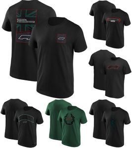 2023 Formula 1 Street Graphic T-Shirt Car Short Sleeve Black F1 Summer Mens Casual Fashion T-Shirts Sports Breathable Jersey Men Tee