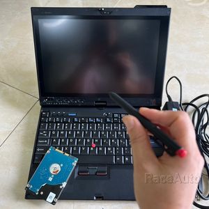 自動修理ツールマニュアルALLDATA 10.53および2IN1 HDD 1TBインストールされたラップトップThinkPad X200タブレット