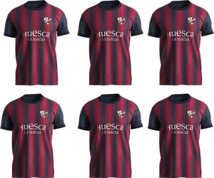 2022 2023 SD Huesca Futbol Formaları Erkek Çocuk Kiti 22 23 Özel Sergio Gomez J.Pulido Insua Okazaki Javi Galan Camisetas de Futbol Futbol Gömlekleri Thai