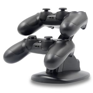 Hochwertiges Dual-Ladegerät, Schnellladestation, Ständer-Ladegerät für Sony PS4/Slim/Pro Controller, Ladegeräte, Dockingstationen