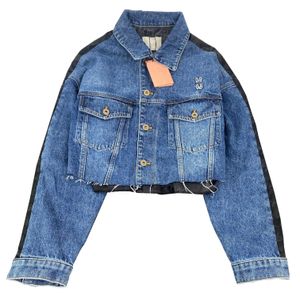 Women Denim Jackets Vintage Style Short Jacket Long Sleeve Casual Coat Womens Designer Outerwear