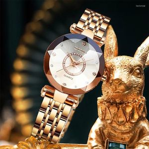 腕時計の女性は、トップ2023のローズゴールドブレスレットの女性リストウォッチluxurywristwatches wristwatcheswristwatches hect22を見る