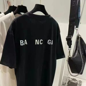 Camicie cool in cotone di design di lusso di Parigi Stampa lettera B riso coppia bianca oversize Moda vestibilità smart Classici milano Germania uomo donna 4xl Abbigliamento T-shirt top