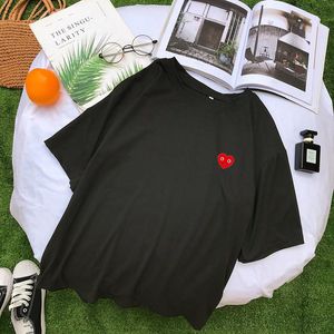 Kadın T Shirt Arkadaşlar Kadın Yaz Kısa Kollu Kawaii Smil Yüz Kalp Baskı Tee Gömlek Femme Streetwear Casual Harajuku Tops