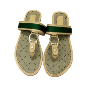 Slides designer tofflor kvinnor skor strand sandaler flip flops 35-42 TopDesigners107