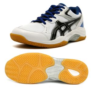 Sapatos formais Voleibol Profissional Masculino Feminino Tamanho Grande 3646 Tênis de Badminton Leve Antiderrapante 230208