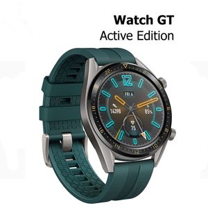 Original Huawei Watch GT Smart Watch mit GPS NFC Herzfrequenzmesser wasserdichte Armbanduhr Sport Tracker Smart Armband für Android iPhone Handy