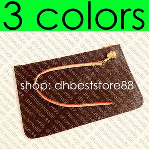 Designer shoppingväska's avtagbara dragkedja med dragkedja med dragkedja Clutch Fashion Womens Mini Pochette Accessoires Cle Phone Bag Charm T266N