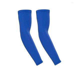Knee Pads 1/2/3/5 Biking Arm Sleeve Portable Reusable Washable Breathable Sports Fishing Basketball Running Sleeves Accessories Blue M