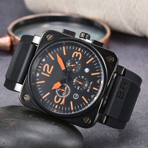 2023 NOWOŚĆ WATCHES Global Limited Edition Business Chronograph Ross Luksusowy data moda swobodna kwarcowa zegarek męski BN03