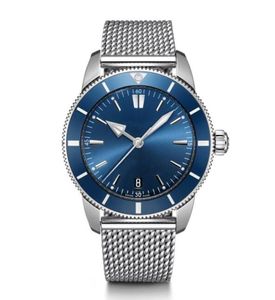 Luxo Superocean Heritage Watch 42 44 46mm B20 Cinturão de aço Movimento automático de quartzo mecânico Relógio de punho de qualidade completo