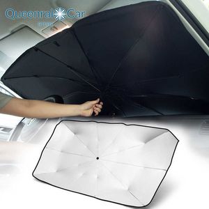 Windshield Sunshade Folding Front Parasol Umbrella Type Shade for Car Window Summer Protection Sunscreen Sun Visor