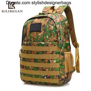 Mochila Camuflagem Mochila Masculina Grande Capacidade Mochila Tática Militar Do Exército Homens Mochila de Viagem Ao Ar Livre Saco Caminhadas Mochila de Acampamento 0208V23