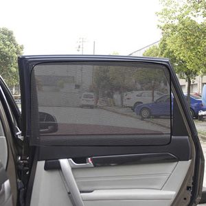 2021 Ny magnetisk bil Sunshade Anti-ultraviolet bilgardin Bilfönster Solshade Side Window Mesh Sunshade Protective Window Film