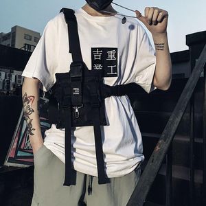 Waist Bags Techwear Tactical Crossbody Men Women Functional Street Style Hip Hop Punk Chest Bag One Shoulder Vest