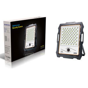 Solar Flood Lights Security Camera with 400W Flood Lights Motion Sensor 1080P Video Detection IP66 Waterproof Dusk to Dawn Night crestech168