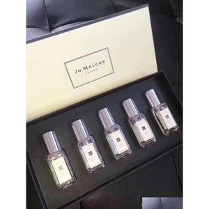 Car Air Freshener 5Pcs/Set Jo Malone London 9Mlx 6Pieces In One Set Fragrance Per Long Lasting And High Fragance Drop Delivery Healt Dhwl6