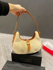 Lamb Wool Autumn And Winter Bags Popular Exclusive Casual Collocation Designer Handbags The Tote Handbags Purse Luxury Ladies