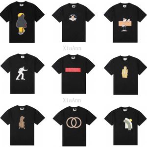 Дизайнерская мода роскоши UCCI T Рубашки печатные модные мужские и женские буквы UCCI логотип футболка одежда Harajuku Streetwear Свободная футболка Hip Hop Street