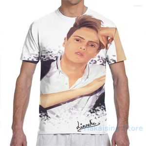 Camisetas masculinas Jace Norman Popstar Sketch Men T-shirt Mulheres por toda