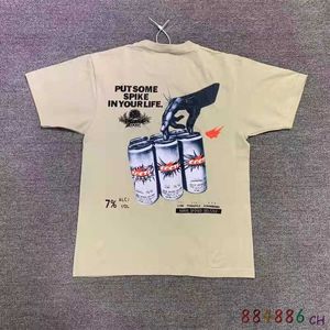 Camisetas para hombres Cacti de verano Spike Camina de manga corta Ropa de estampado de cerveza Camas para mujeres para hombres Tops Camas redonda de cuello redondo J230208