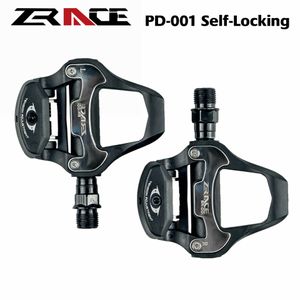 Bike Pedals ZRACE for PD-001 Road Bike Clipless Pedals Cycling Self-Locking Pedal Bicycle Accessoeies 0208