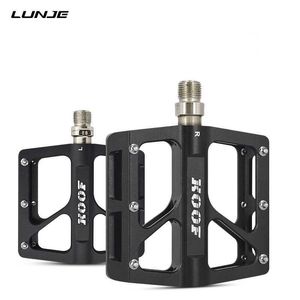 Bike Pedals MTB Bicycle Pedal Road Bike Aluminum Alloy Anti-skid Quick Release Pedal Foldable Bicycle Bearing Foot Pedal Bicycle Accessories 0208