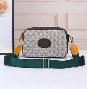 L Bej Ophidia Omuz Çantaları Crossbody Feridançısı Çanta Kadın Tasarımcı Tuval Deri Yeşil Kırmızı Stripe Kayış Vintage Sıradan Debriyaj Flep Cutse