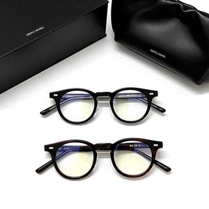 Sunglasses GENTLE MGHKA MILAN A Round Eyawear For Small face Optical eyleasses Frames Women Men Acetate Reading Myopia Prescription glasses G230206