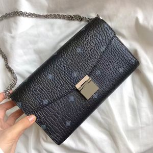 Moda akşam omuz debriyajı lüks tasarımcı çanta çantalar flep mc crossbody wom woc zinciri alma el çantası kız seyahat zarfı gerçek deri tote pochette çanta