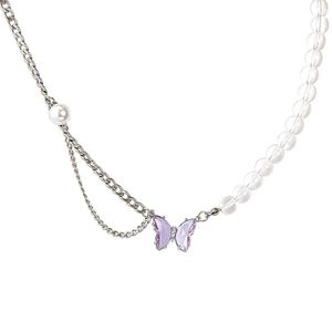 Chains Personality Butterfly Necklace Simple And Delicate Design Suitable For All Occasions Single Stone Dainty Star