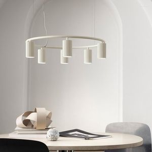 Luzes de teto Principal de penduramento criativo para ilha de cozinha/sala de estar lustre nórdico lustre moderno iluminação de jantar