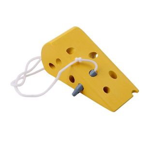 Maschere per feste Educazione in legno Baby Kindergarten Mouse Filo Formaggio Giocattolo Giocattoli per l'apprendimento precoce Sussidi didattici Montessori Giocattolo per la matematica