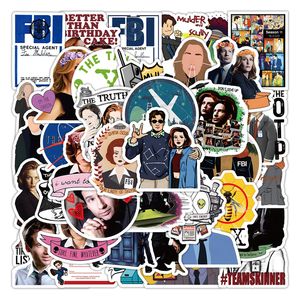 50Pcs TV Show The X-Files Sticker I Want to Believe Graffiti Giocattolo per bambini Skateboard auto Moto Bicicletta Decalcomanie all'ingrosso