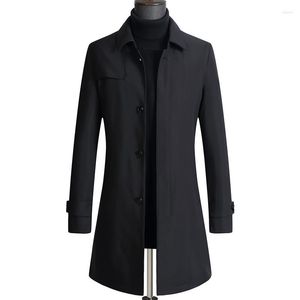 Men's Trench Coats 2023 Winter Arrival Coat Men Men's 90% White Duck Down Jackets Liner Detachable Thick Plus-size M-3XL